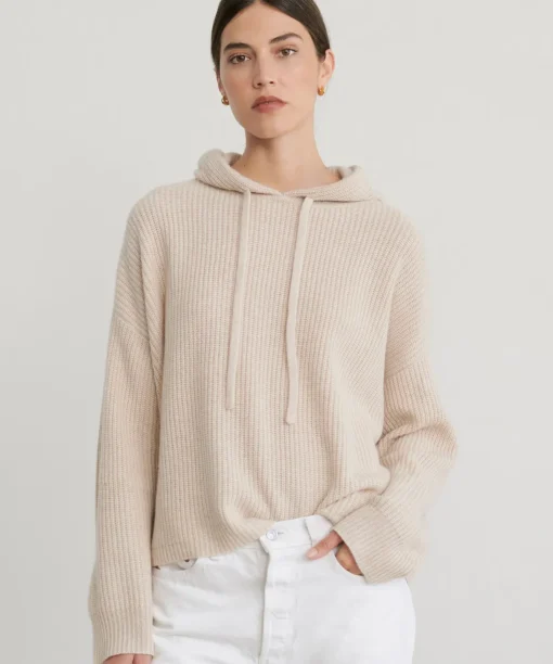 Cashmere Fisherman Hoodie