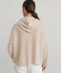 Cashmere Fisherman Hoodie