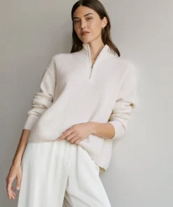 Cashmere Half Zip
