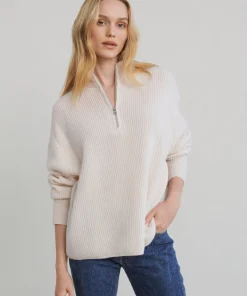 Cashmere Half Zip