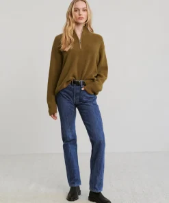 Cashmere Half Zip