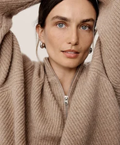 Cashmere Half Zip