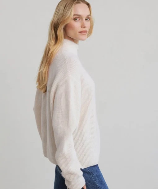 Cashmere Half Zip