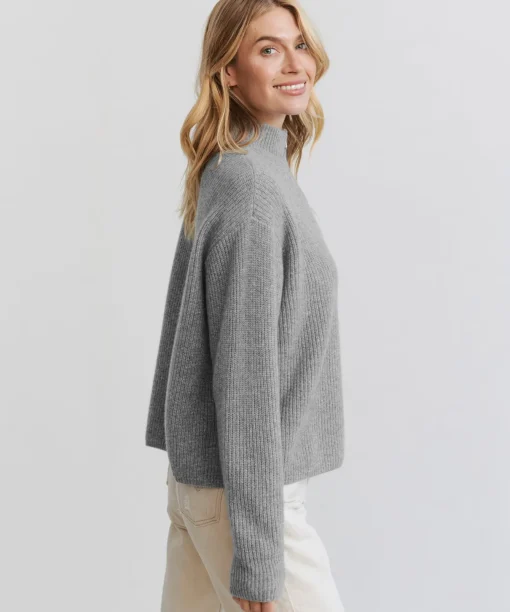Cashmere Half Zip