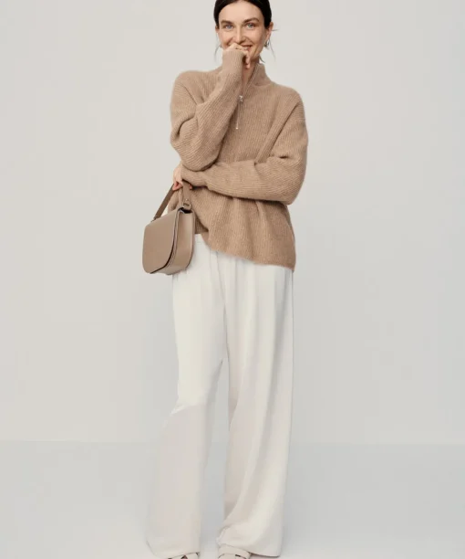 Cashmere Half Zip