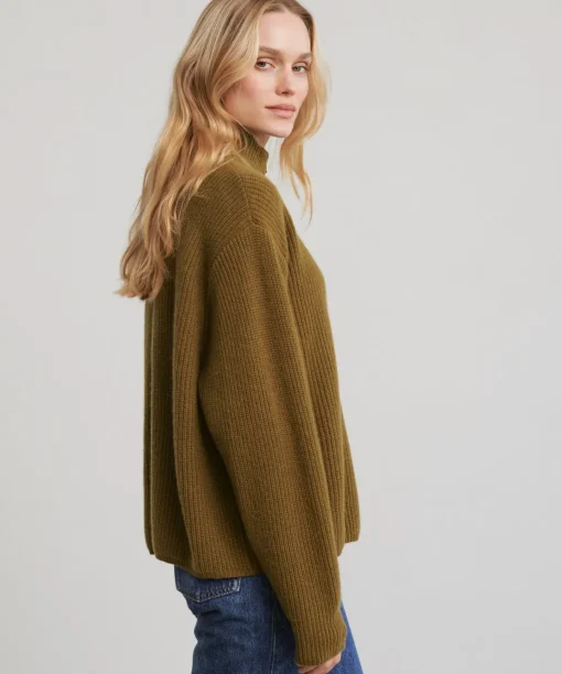 Cashmere Half Zip