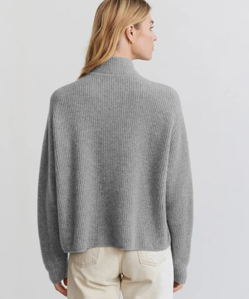 Cashmere Half Zip