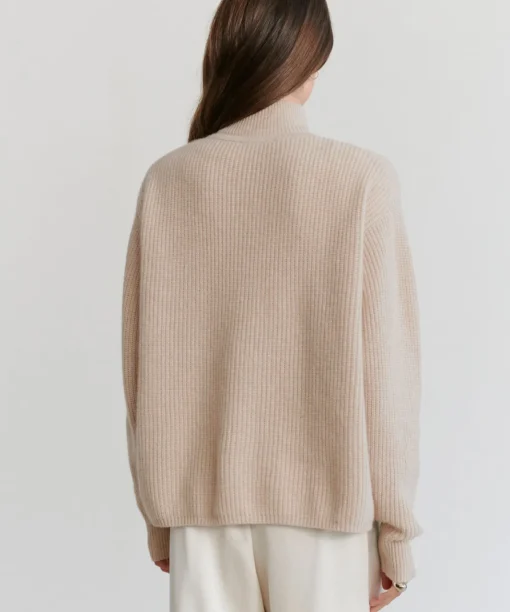 Cashmere Half Zip