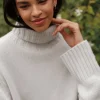 Cashmere Jet Turtleneck