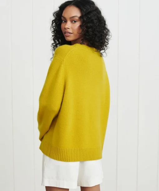 Cashmere Oversized Crewneck