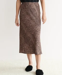 Cheetah Slip Skirt