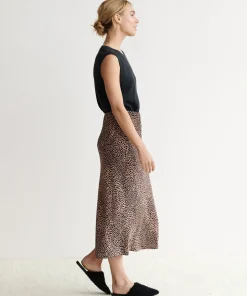 Cheetah Slip Skirt