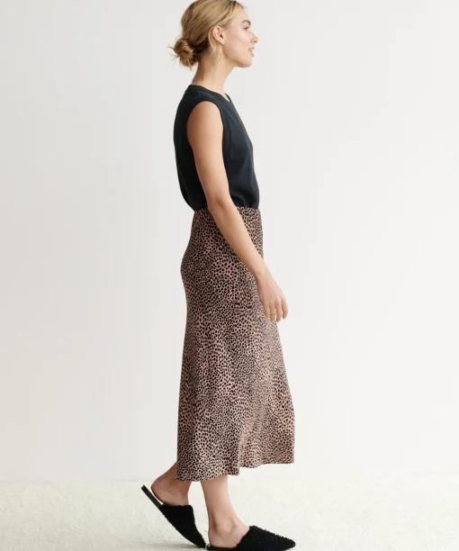 Cheetah Slip Skirt