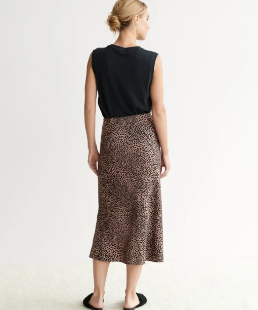 Cheetah Slip Skirt