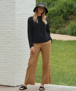 Cotton Boatneck Sweater
