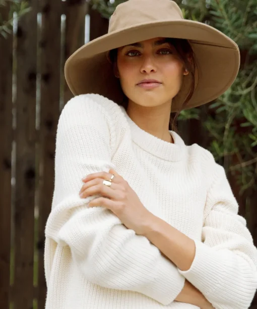 Cotton Canvas Sun Hat