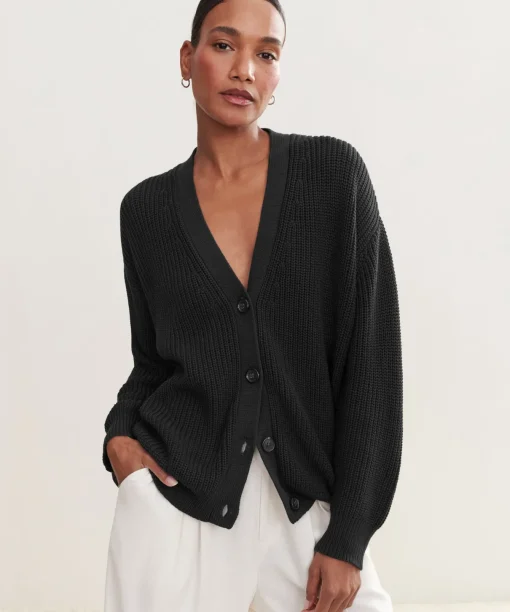 Cotton Cocoon Cardigan