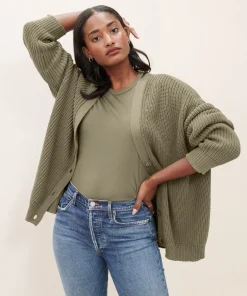 Cotton Cocoon Cardigan