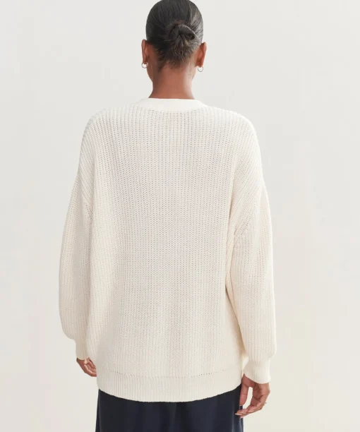 Cotton Cocoon Cardigan