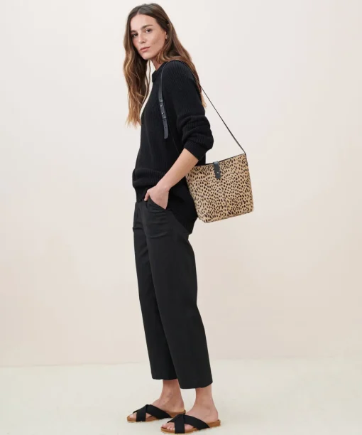 Cotton Crossover Sandal