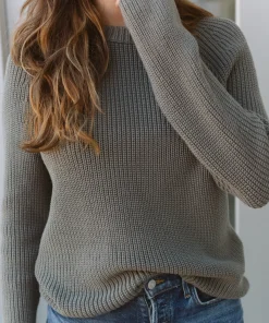 Cotton Fisherman Sweater