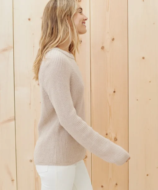 Cotton Fisherman Sweater