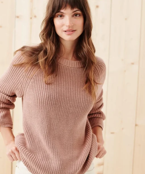 Cotton Fisherman Sweater
