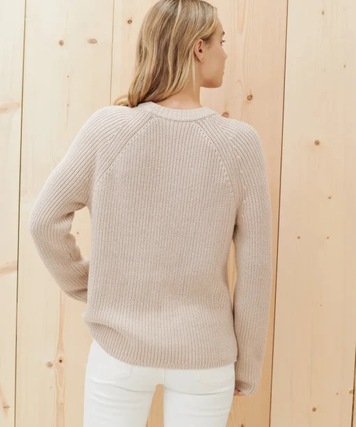 Cotton Fisherman Sweater