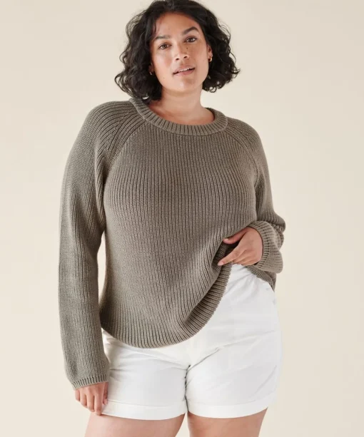 Cotton Fisherman Sweater