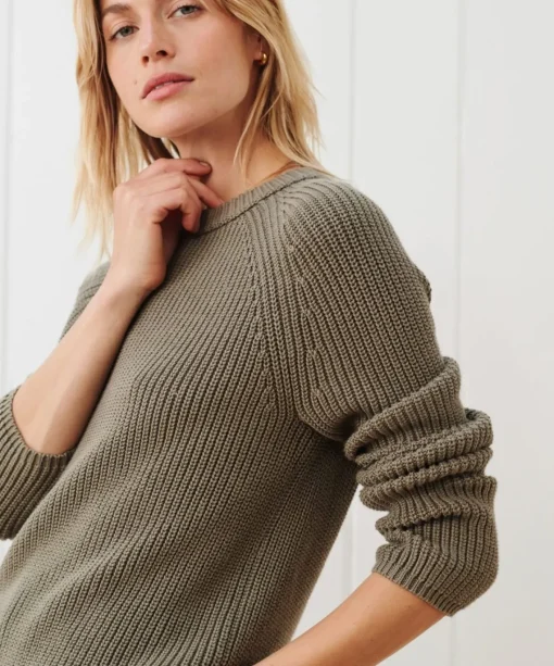 Cotton Fisherman Sweater