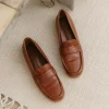 Croc Embossed Loafer