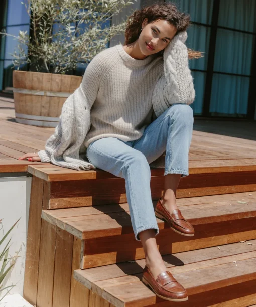 Croc Embossed Loafer