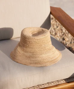 Crochet Raffia Sun Hat