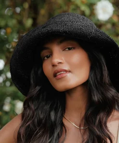 Crochet Raffia Sun Hat