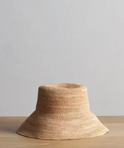 Crochet Raffia Sun Hat