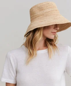 Crochet Raffia Sun Hat