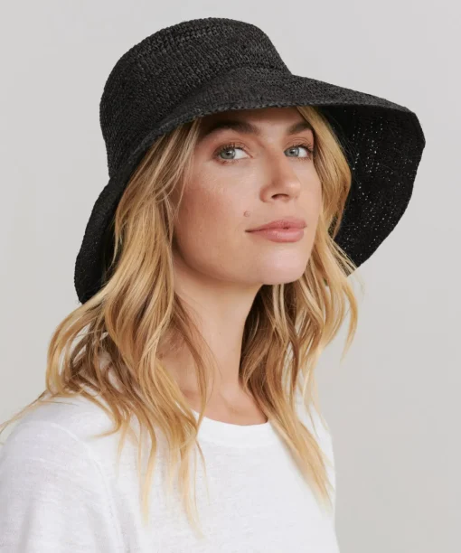 Crochet Raffia Sun Hat
