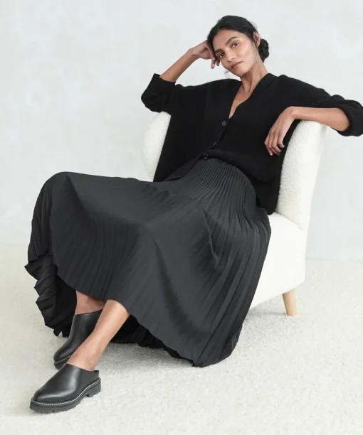 Cropped Cashmere Cocoon Cardigan