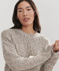 Cropped Cocoon Crewneck