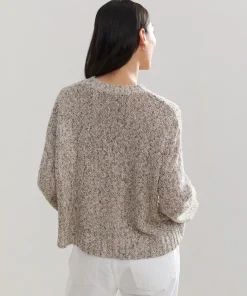 Cropped Cocoon Crewneck