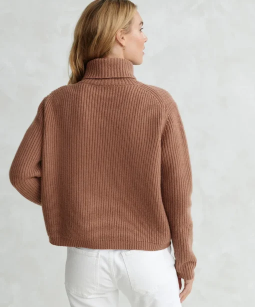 Cropped Turtleneck