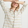 Flannel Pajama Top