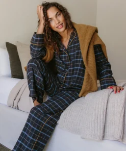 Flannel Pajama Top