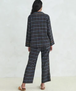 Flannel Pajama Top