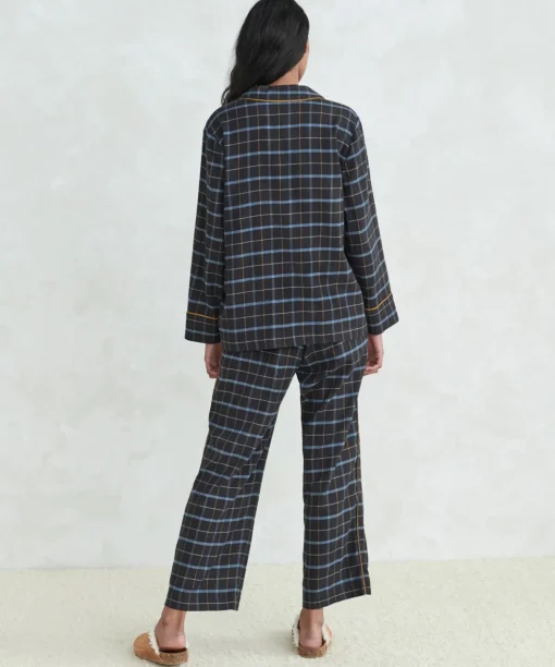 Flannel Pajama Top