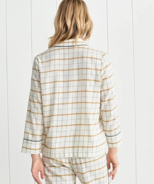 Flannel Pajama Top