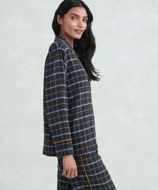 Flannel Pajama Top