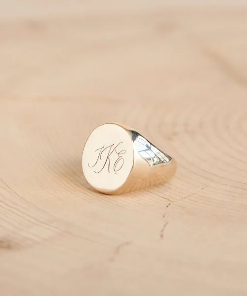Gemma Signet Ring