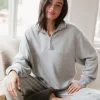 Half Zip Sweatshirt