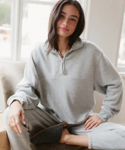 Half Zip Sweatshirt